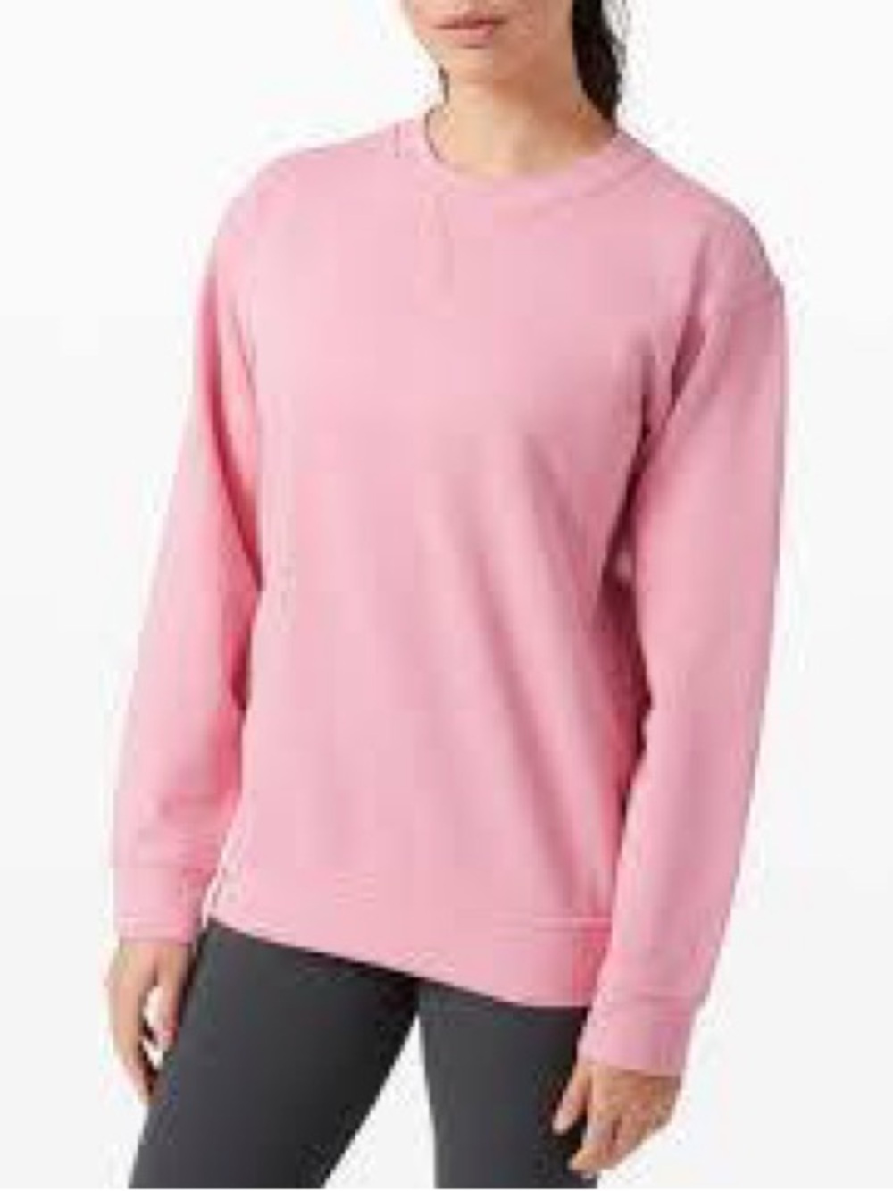 Lululemon All Yours Crew *Terry
Heathered Azalea Pink